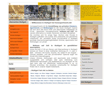 Tablet Screenshot of homeapartments.de